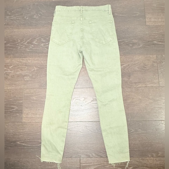 Mother Rider High Waist Step Hem Ankle Straight Leg Jeans - Picture 5 of 14